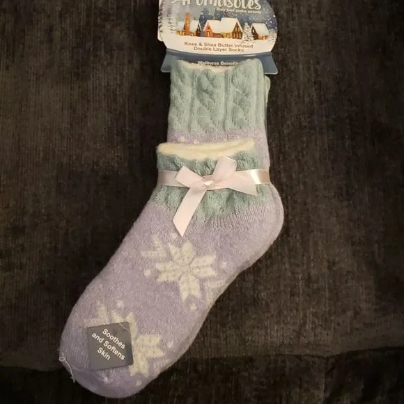 MinxNY Aromasoles Women's Socks - 2 Pair Bundle NWT - Picture 4 of 9